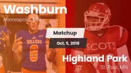 Matchup: Washburn vs. Highland Park  2019
