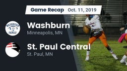 Recap: Washburn  vs. St. Paul Central  2019