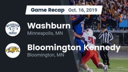 Recap: Washburn  vs. Bloomington Kennedy  2019