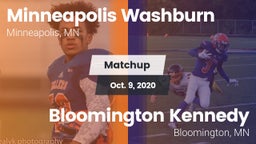 Matchup: Washburn vs. Bloomington Kennedy  2020