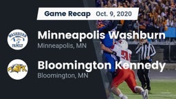 Recap: Minneapolis Washburn  vs. Bloomington Kennedy  2020