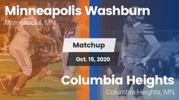 Matchup: Washburn vs. Columbia Heights  2020