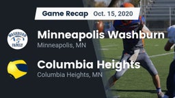 Recap: Minneapolis Washburn  vs. Columbia Heights  2020