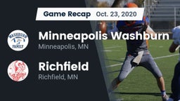Recap: Minneapolis Washburn  vs. Richfield  2020