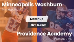 Matchup: Washburn vs. Providence Academy 2020