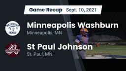 Recap: Minneapolis Washburn  vs. St Paul Johnson  2021