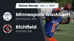 Recap: Minneapolis Washburn  vs. Richfield  2021