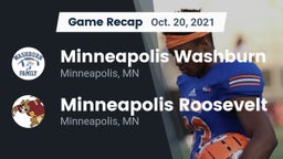 Recap: Minneapolis Washburn  vs. Minneapolis Roosevelt  2021