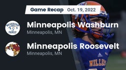 Recap: Minneapolis Washburn  vs. Minneapolis Roosevelt  2022