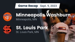 Recap: Minneapolis Washburn  vs. St. Louis Park  2023