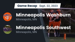 Recap: Minneapolis Washburn  vs. Minneapolis Southwest  2023