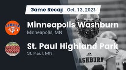 Recap: Minneapolis Washburn  vs. St. Paul Highland Park  2023