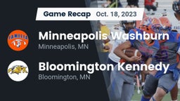 Recap: Minneapolis Washburn  vs. Bloomington Kennedy  2023