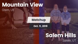 Matchup: Mountain View vs. Salem Hills  2018