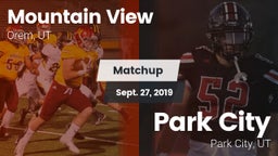 Matchup: Mountain View vs. Park City  2019