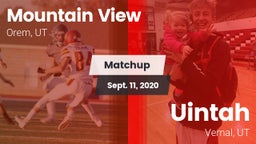 Matchup: Mountain View vs. Uintah  2020