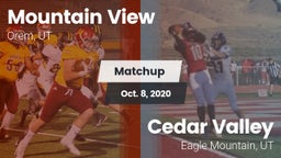 Matchup: Mountain View vs. Cedar Valley  2020