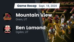 Recap: Mountain View  vs. Ben Lomond  2020