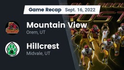 Recap: Mountain View  vs. Hillcrest   2022