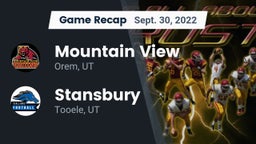 Recap: Mountain View  vs. Stansbury  2022