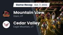 Recap: Mountain View  vs. Cedar Valley  2022