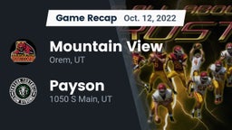 Recap: Mountain View  vs. Payson  2022