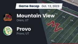 Recap: Mountain View  vs. Provo  2023