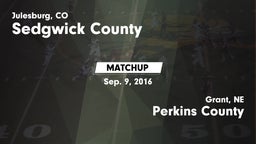 Matchup: Sedgwick County vs. Perkins County  2016