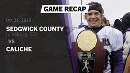 Recap: Sedgwick County  vs. Caliche 2016