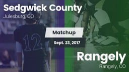Matchup: Sedgwick County vs. Rangely  2017