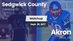 Matchup: Sedgwick County vs. Akron  2017