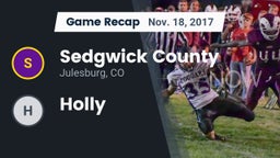 Recap: Sedgwick County  vs. Holly 2017
