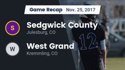 Recap: Sedgwick County  vs. West Grand  2017