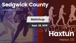 Matchup: Sedgwick County vs. Haxtun  2018