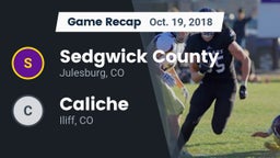 Recap: Sedgwick County  vs. Caliche  2018