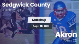Matchup: Sedgwick County vs. Akron  2019