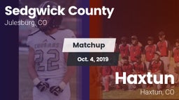 Matchup: Sedgwick County vs. Haxtun  2019