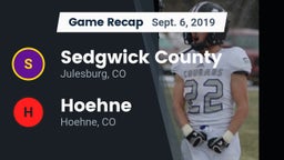 Recap: Sedgwick County  vs. Hoehne  2019