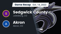 Recap: Sedgwick County  vs. Akron  2022