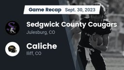 Recap: Sedgwick County Cougars vs. Caliche  2023