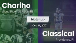 Matchup: Chariho vs. Classical  2017