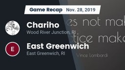 Recap: Chariho  vs. East Greenwich  2019