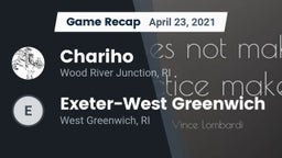 Recap: Chariho  vs. Exeter-West Greenwich  2021