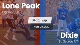 Matchup: Lone Peak vs. Dixie  2017