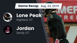 Recap: Lone Peak  vs. Jordan  2019