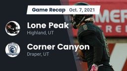 Recap: Lone Peak  vs. Corner Canyon  2021