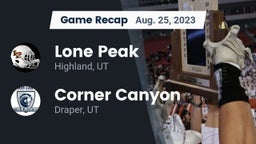 Recap: Lone Peak  vs. Corner Canyon  2023