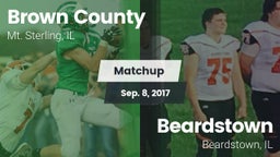 Matchup: Brown County High vs. Beardstown  2017