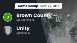 Recap: Brown County  vs. Unity  2017