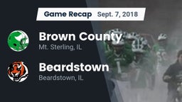 Recap: Brown County  vs. Beardstown  2018